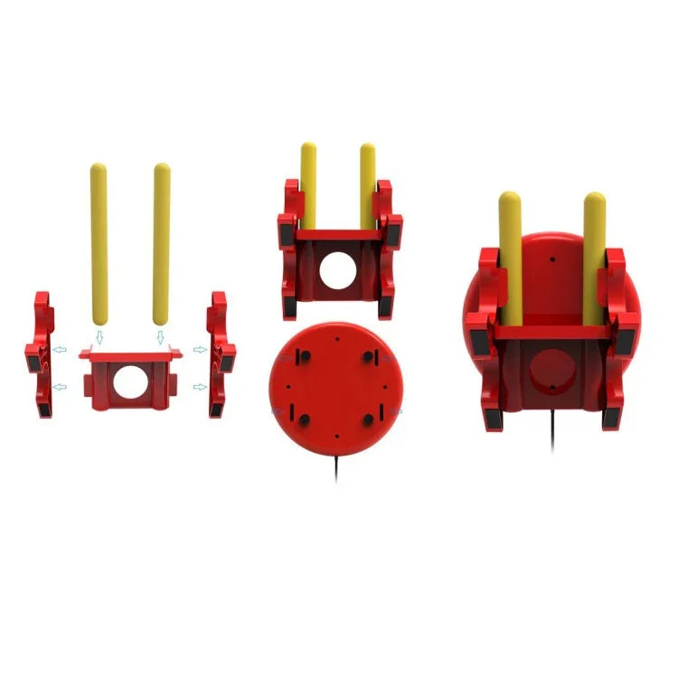 DOBE TNS-1867 Video Game Drum Sticks Controller Taiko Drum Kits for Nintendo Switch, For Nintendo Switch