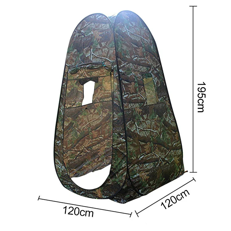 Aotu AT6505 Clothes Changing Bathing Tent with Window, Size: 195x120x120cm, Size: 195x120x120cm