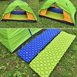 Aotu AT6241 Outdoor Camping Inflatable Cushion TPU Air Mattress, Size: 190x57x5.5cm, Size: 190x57x5.5cm (Blue)
