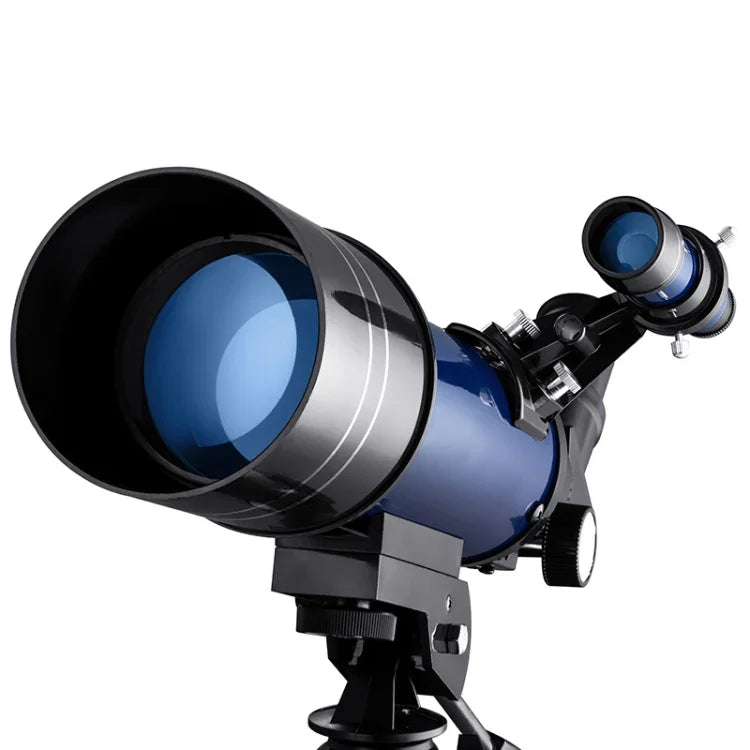 WR852 16x/66x70 High Definition High Times Astronomical Telescope with Tripod, 66x70 Blue