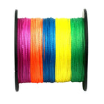HENGJIA Colorful 8.0# 0.50mm 80LB 40.8kg Tension 300m Extra Strong 4 Shares Braid PE Fishing Line Kite Line, 8.0# 0.50mm 80LB