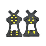 10 Teeth Ice Claw Outdoor Non-slip Shoes Covers for Ice Snow Ground, Size : M, Size : M
