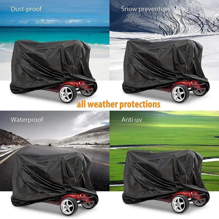 Electric Scooter Dustproof and Anti-ultraviolet Protective Cover,Size: 170x61x117cm, 170x61x117cm