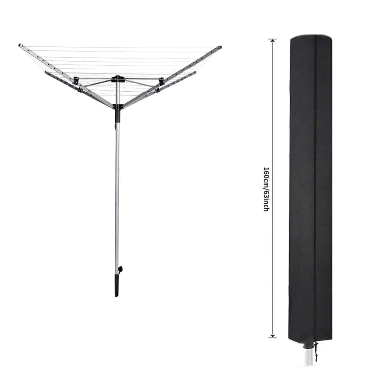 210D Oxford Cloth Outdoor Drying Rack Dustproof and Waterproof Protective Cover