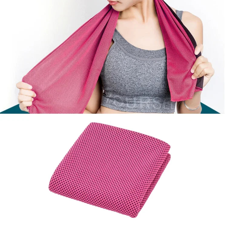 2 PCS Microfiber Fabric Gym Sports Towel Enduring Ice Towel, Size: 30*100cm, Ice Towel, Size: 30*100cm(Orange), Ice Towel, Size: 30*100cm(Green), Ice Towel, Size: 30*100cm(Grey), Ice Towel, Size: 30*100cm(Blue), Ice Towel, Size: 30*100cm(Magenta)      ...