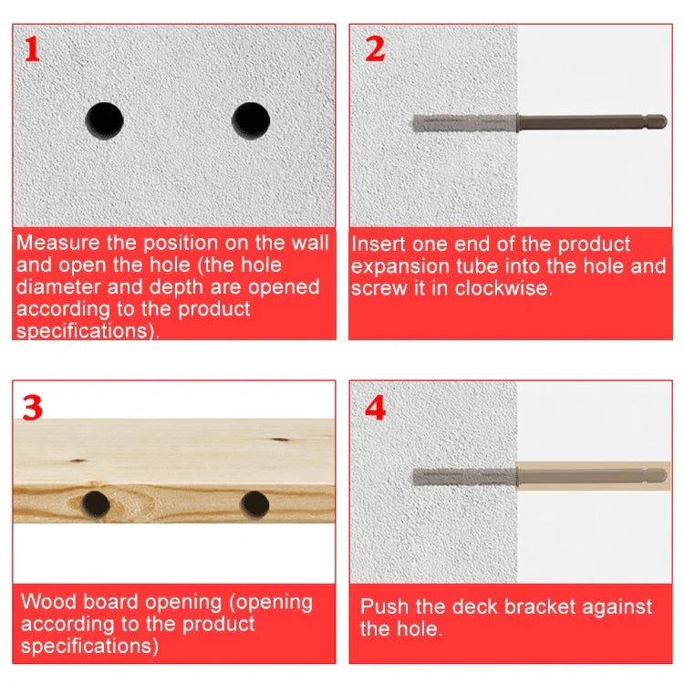 10 PCS Concealed Layer Board Pin Wall Bookshelf Invisible Bulkhead Nail, 10x145mm, 10x145mm