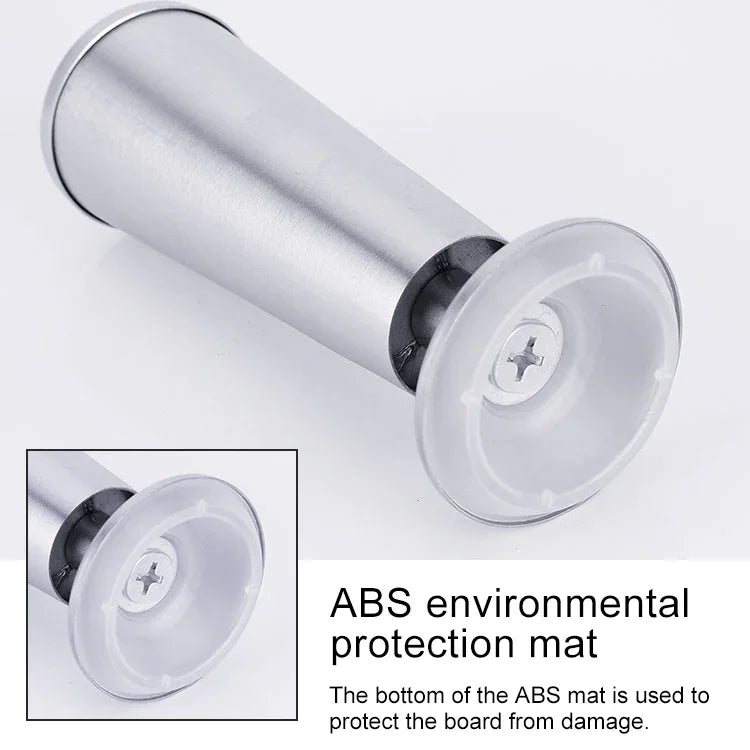 Stainless Steel Thickened Adjustable Foot Cup Type Cupboard Foot, 150mm, 150mm