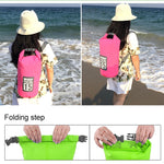 Outdoor Waterproof Dry Dual Shoulder Strap Bag Dry Sack, Capacity: 10L, 10L