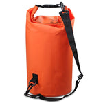 Outdoor Waterproof Single Shoulder Bag Dry Sack PVC Barrel Bag, Capacity: 10L, Capacity: 10L (Pink), Capacity: 10L (Dark Blue), Capacity: 10L (Orange), Capacity: 10L (Green), Capacity: 10L (Sky Blue), Capacity: 10L (Yellow), Capacity: 10L (Black)
