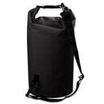Outdoor Waterproof Double Shoulder Bag Dry Sack PVC Barrel Bag, Capacity: 20L, Capacity: 20L (Sky Blue), Capacity: 20L (Yellow), Capacity: 20L (Black), Capacity: 20L (Dark Blue), Capacity: 20L (Orange), Capacity: 20L (Pink), Capacity: 20L (Green)