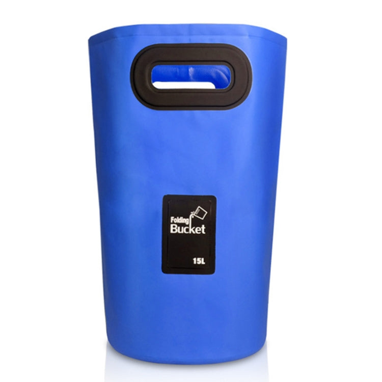 Outdoor Portable Folding Sink PVC Collapsible Bucket, Capacity: 15L, 15L Orange, 15L Green, 15L Rose Red, 15L Sky Blue, 15L Yellow, 15L Black, 15L Dark Blue