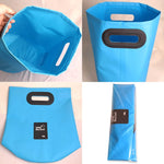 Outdoor Portable Folding Sink PVC Collapsible Bucket, Capacity: 15L, 15L Orange, 15L Green, 15L Rose Red, 15L Sky Blue, 15L Yellow, 15L Black, 15L Dark Blue