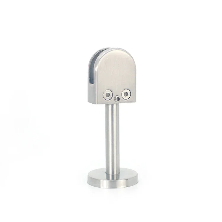 304 Stainless Steel Glass Fish Mouth Support Rod Fixing Clip with 14x40mm Rod, Specification: XL, XL, with 14x40mm Rod