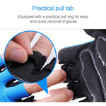BaseCamp BC-204 Bicycle Half Finger Gloves Lycra Fabric Cycling Gloves, Size: L, Size: L