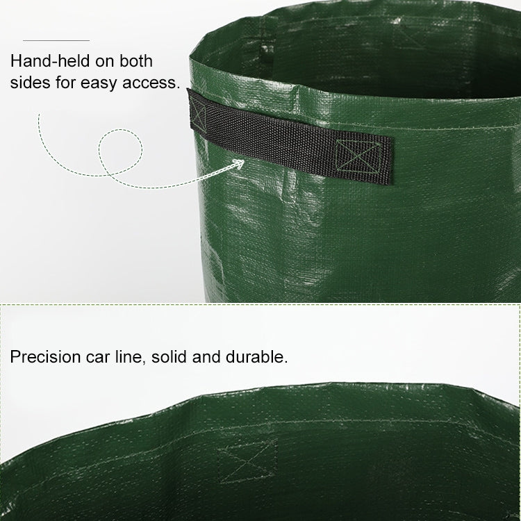 7 Gallons Potato Planting PE Bags Vegetable Planting Grow Bags Farm Garden Supplies, Size: 30cm x 35cm, 30cm x 35cm