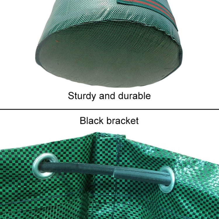 32 Gallons 120L PP Garden Fallen Leaves Bags Green Waste Bags, Size: 45cm x 76cm, 120L