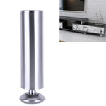 Stainless Steel Wire Drawing Thickened Column Sofa Furniture Cabinet Foot, Height: 350mm, 350mm