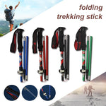 5 Node Portable Foldable Aluminium Alloy Alpenstocks Trekking Poles, Folding Length : 35CM, Folding Length : 35CM (Black), Folding Length : 35CM (Green), Folding Length : 35CM (Blue), Folding Length : 35CM (Red)