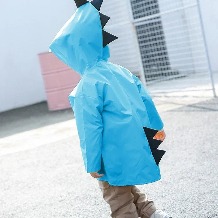 Cartoon Dinosaur Children Fashion Raincoat Size: XXL, Size: XXL