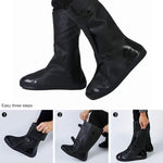 High Tube Rainproof Snowproof Adult Shoe Cover Size: XXL, Size: XXL