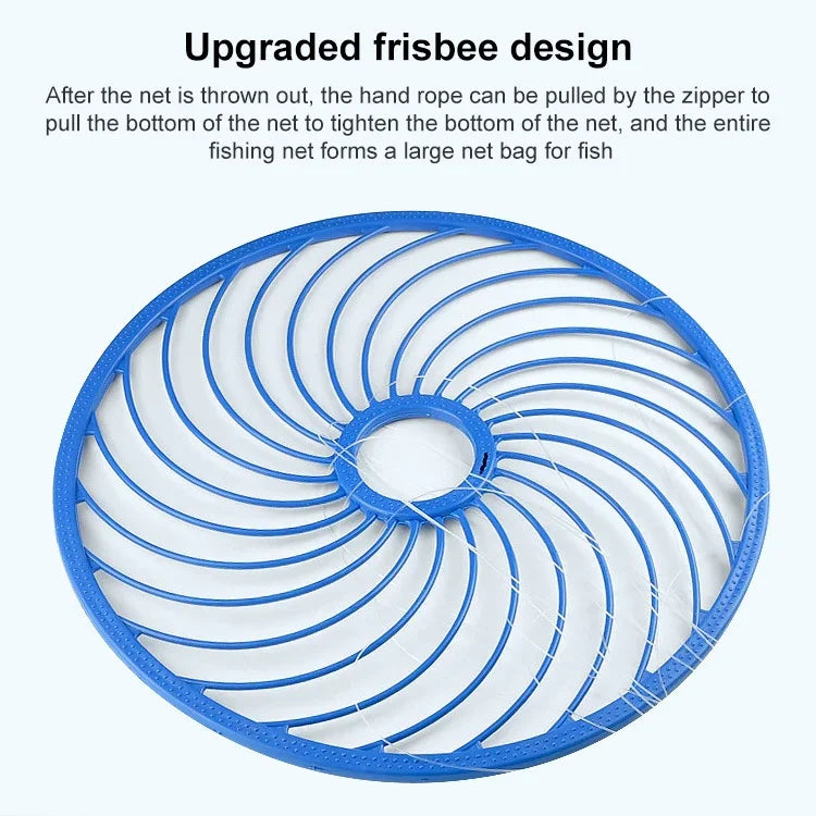 480 Flying Disc Monofilament Fishing Net, Height: 2.4m, 480 Flying Disc Monofilament