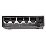 5 Ports 10/100Mbps POE Switch IEEE802.3af Power Over Ethernet Network Switch for IP Camera VoIP Phone AP Devices, 5 Ports Black