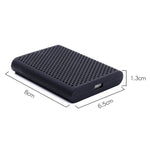PT500 Scratch-resistant All-inclusive Portable Hard Drive Silicone Protective Case for Samsung Portable SSD T5, with Vents, Black, Red, White