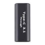 Type-C / USB-C Female to Type-C / USB-C Female Aluminium Alloy Adapter, Type-C Female to Type-C Female