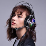 YINDIAO Q4 Head-mounted Wired Gaming Headset with Microphone, Version: Dual 3.5mm + USB, Q4 (Black), Q4 (White)