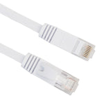 15m CAT6 Ultra-thin Flat Ethernet Network LAN Cable, Patch Lead RJ45, Length: 15m