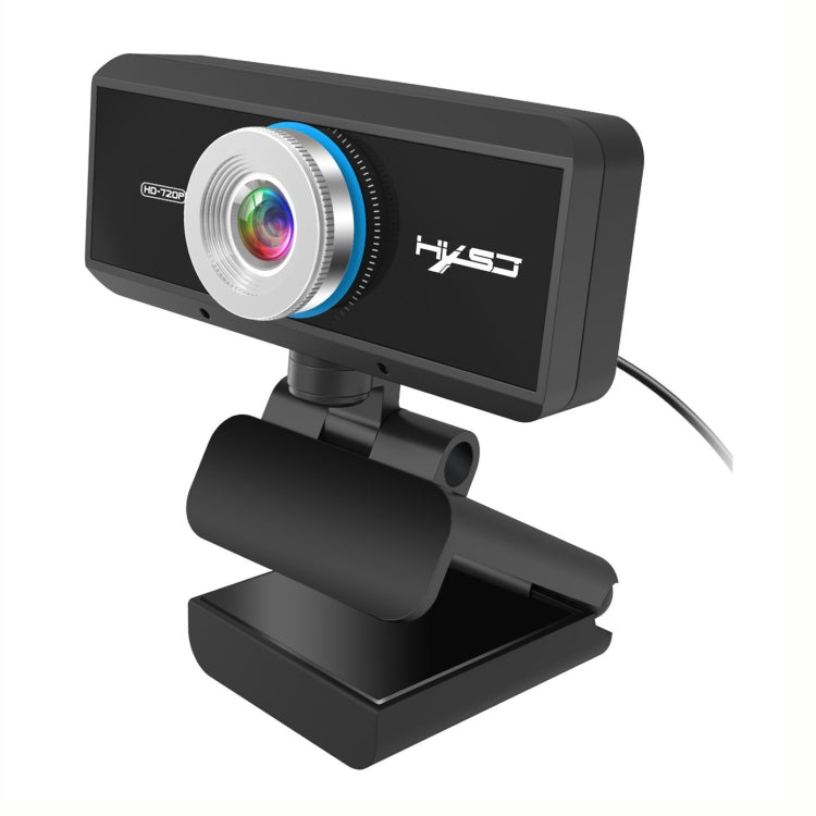 HXSJ S90 30fps 1 Megapixel 720P HD Webcam for Desktop / Laptop / Android TV, with 8m Sound Absorbing Microphone, Cable Length: 1.5m, S90