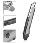 PR-08 6-keys Smart Wireless Optical Mouse with Stylus Pen & Laser Function, Laser Function Grey, Laser Function Blue, Laser Function Red, Laser Function White, Laser Function Black