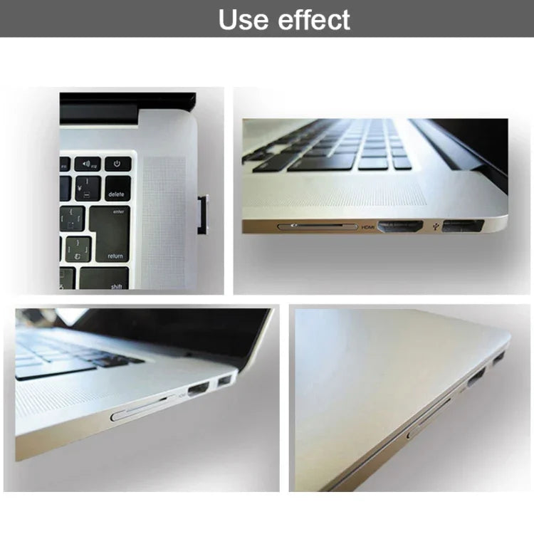 BASEQI Hidden Aluminum Alloy SD Card Case for Macbook Pro (Mid-2012) (not Retina) Laptops, For Macbook Pro Mid-2012 (not Retina)