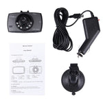 Car DVR Camera 2.7 inch LCD 480P 1.3MP Camera 120 Degree Wide Angle Viewing, Support Night Vision / Motion Detection / TF Card / G-Sensor, 2.7 inch