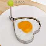 Omelette Kitchen Gadgets, Plum flower, Round, Heart shaped