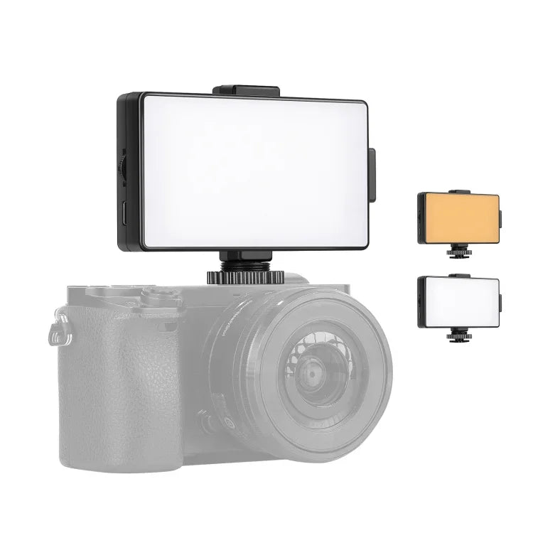 PULUZ 104 LED 3200K / 5600K Dimmable Video Light on-Camera Photography Lighting Fill Light for Canon, Nikon, DSLR Cameras, 104 LED Dimmable Light