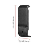PULUZ POM Plastic Battery Side Interface Cover for GoPro HERO13 Black /12 Black /11 Black /10 Black /9 Black, POM Plastic Side Cover