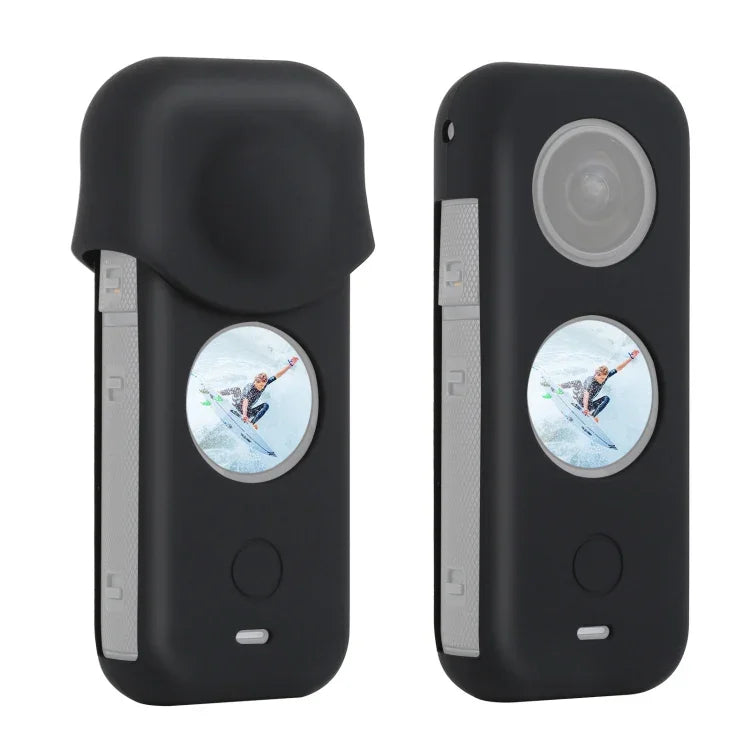 PULUZ Full Body Dust-proof Silicone Protective Case for Insta360 ONE X2, Case For Insta360 ONE X2