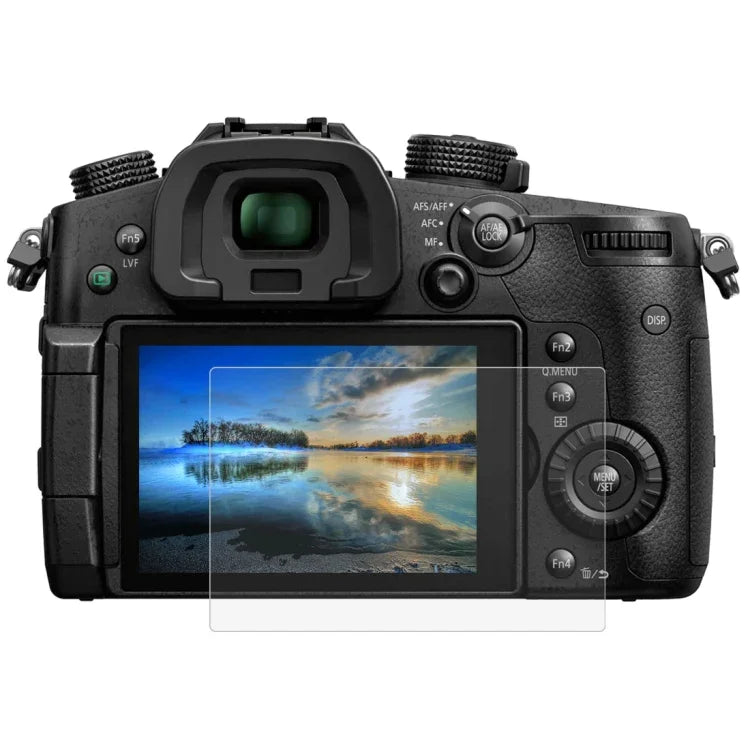 PULUZ 2.5D 9H Tempered Glass Film for Panasonic GH5 / GH5S , Compatible with Canon EOS M3 / M5 / M10 / R, For Panasonic GH5