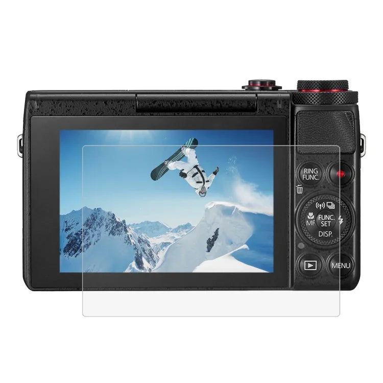 PULUZ 2.5D 9H Tempered Glass Film for Canon G7X, Compatible with Canon G3X / G9X / G5X / G7XII / G9XII / G1X Mark III / M6 / M100 / M50 / EOS RP / M6 Mark II, For Canon G7X