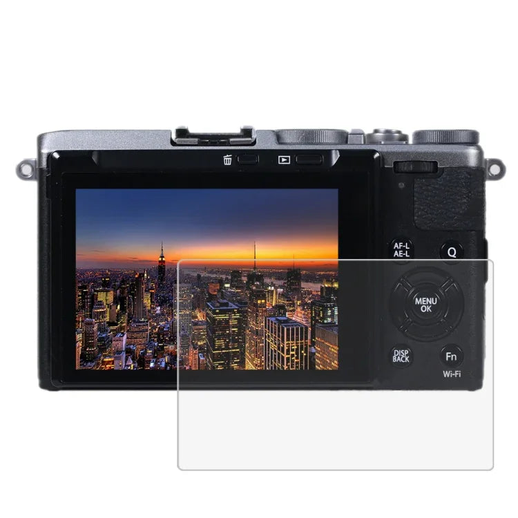 PULUZ 2.5D 9H Tempered Glass Film for Fujifilm X-70, Compatible with Fujifilm X-70, Leica M10, X-70 Protector