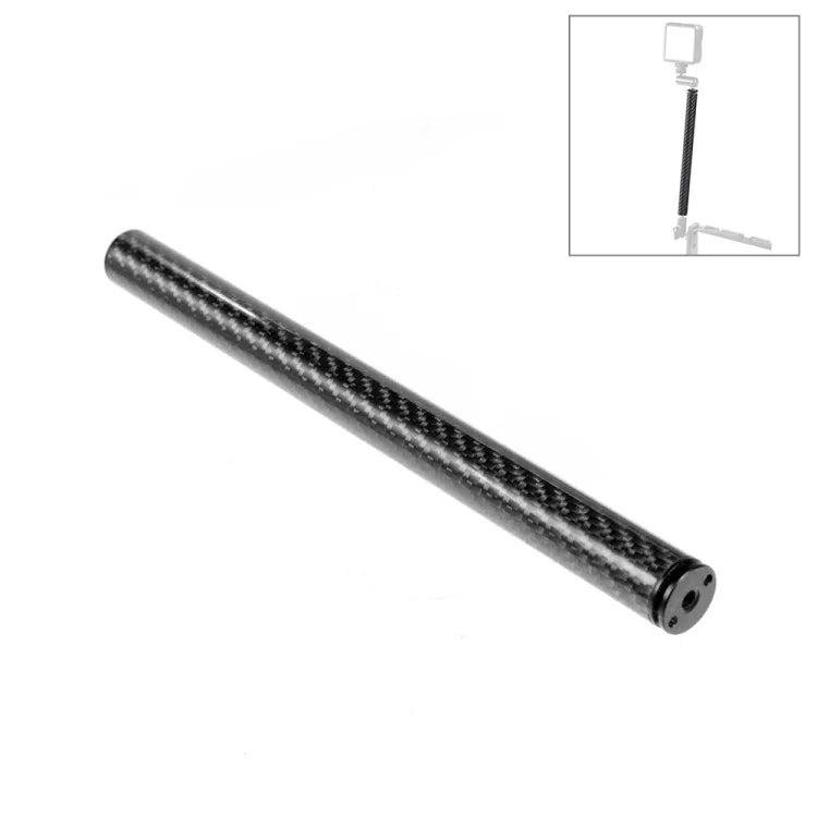 PULUZ 250mm Aluminum Alloy Carbon Fiber Floating Buoyancy Selfie-stick Extension Arm Rods for DJI, Insta360, GoPro and Other Action Cameras, 250mm