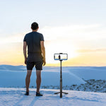 PULUZ 73.5cm Metal Selfie Stick Monopod with Invisible Adapter Base & Screw for Insta360 One RS / X2 / X3 / DJI Osmo 360, 70cm Monopod