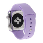 For Apple Watch Sport 42mm High-performance Rubber Sport Watch Band with Pin-and-tuck Closure