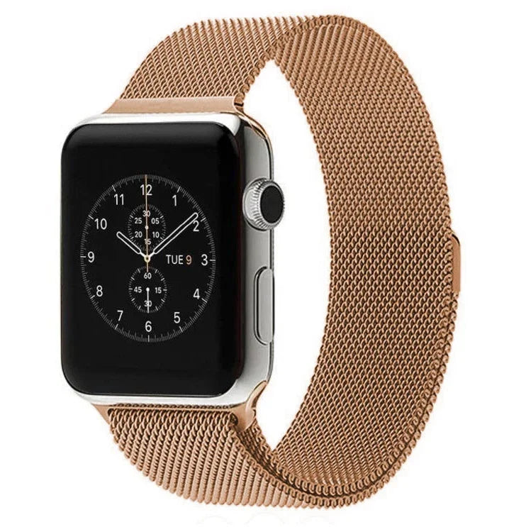For Apple Watch 38mm Milanese Loop Magnetic Stainless Steel Watchband, For Apple Watch 42mm / 41mm / 40mm / 38mm