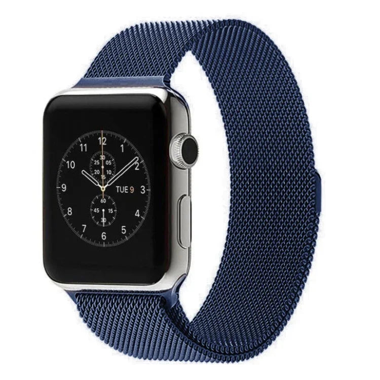 For Apple Watch 42mm Milanese Loop Magnetic Stainless Steel Watch Band, For Apple Watch 46mm / 49mm / 45mm / 44mm