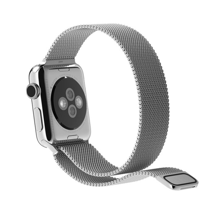 For Apple Watch 46mm / 49mm / 45mm / 44mm Milanese Loop Magnetic Stainless Steel Watch Band, For Apple Watch 46mm / 49mm / 45mm / 44mm