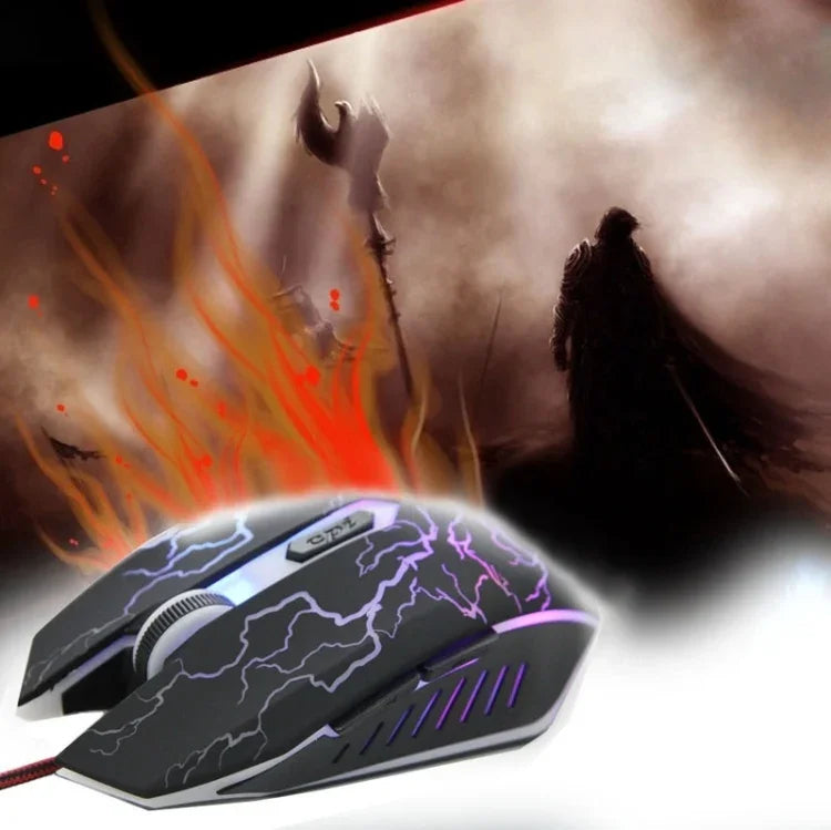 USB 6D Wired Optical Magic Gaming Mouse for Computer PC Laptop, USB 6D