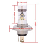 H4 850LM P43T 100W LED  Car Front Headlights / Daytime Running Light / Driving Lamp Bulb, DC 12-24V, H4