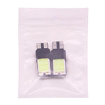 2 PCS T10 3W 160-180LM 2 LED Ice Blue COB LED Decode Car Clearance Lights Lamp, DC12V, 2 LED COB LEDs, COB LEDs